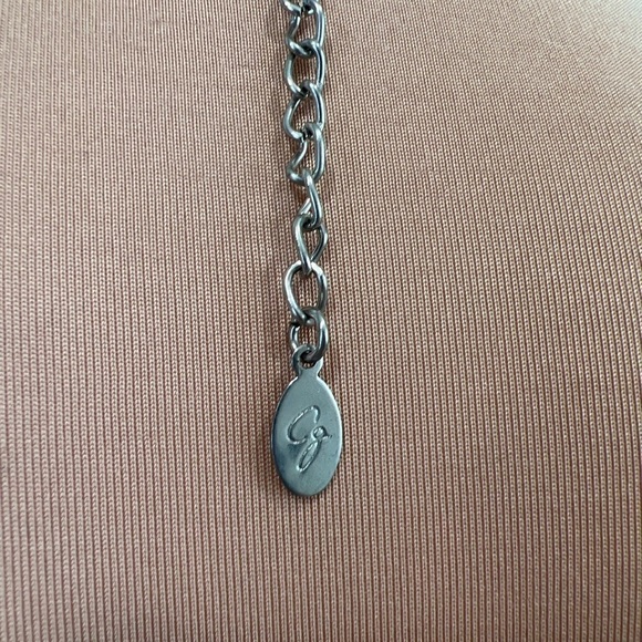 CG Stamped Multi Layered Beaded Necklace - Picture 4 of 5